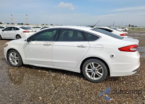 2018 Ford Fusion Se Hybrid from USA, damaged, VIN 3FA6P0LU7JR163546